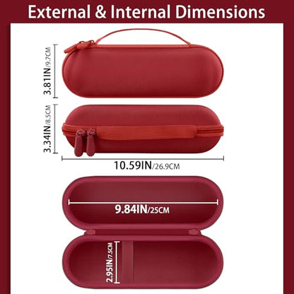 Aenllosi Hard Case for Beats Pill - Speaker Statement Red | EVA case construction, Water-resistant design, Dust-resistant design, Case only - color: Statement Red
