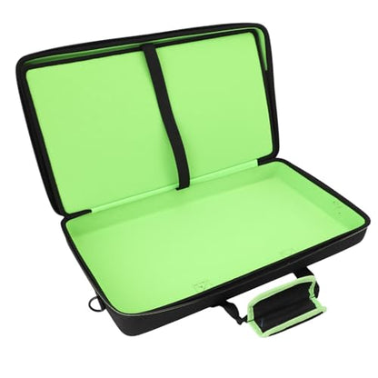 DJ Controller Case for DDJ SB2,EVA Padded DJ Controller Bag with Adjustable Shoulder Strap, Carrying Case,20.08"x12.20"x3.54", and Accessories