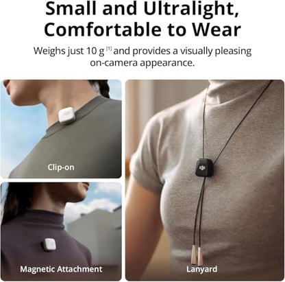 DJI Mic Mini (2 TX + 1 Mobile RX), Ultralight, Active Noise Cancelling | Wireless Lavalier Microphone for iPhone 17/16/15 & Android/PC/Tablet, Plug-and-Play, 300m Transmission, Youtube, Vlog - style: Mic Mini (2 TX + 1 Mobile RX)