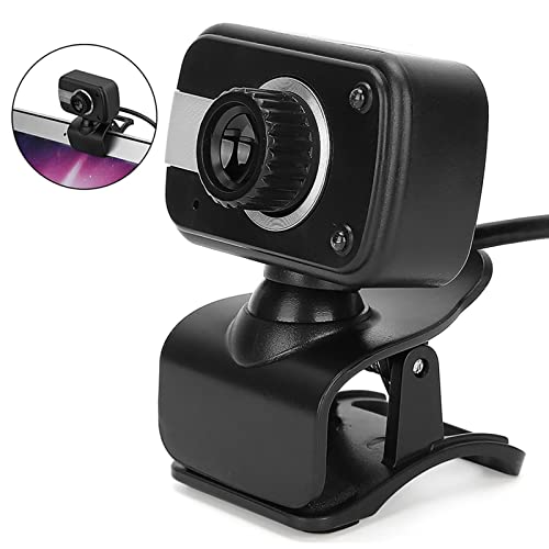 USB Web Camera, Laptop PC Desktop Webcam with Microphone for Video Calling Recording Conferencing