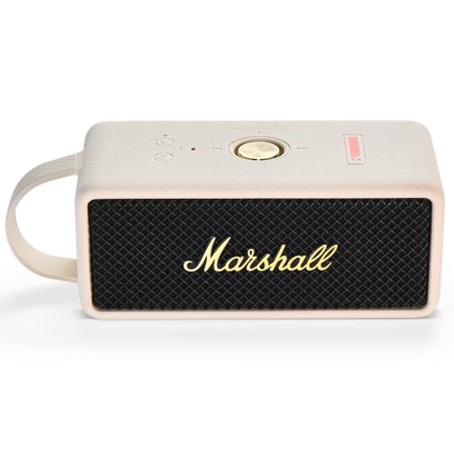 Silicone Case for Marshall EMBERTON III Portable Bluetooth Speaker,Soft Silicone Protective Case Compatible with Marshall EMBERTON III Portable Bluetooth Speaker (White) - color: White