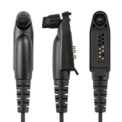 Arrowmax AHDH1000-M3 Over Head Headset Boom Mic Compatible with Rocky Talkie Expedition Radio Motorola M5 Plug GP328 Plus PRO5150 Elite