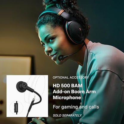 Sennheiser HD 599 SE Open-Back Wired Headphones,Comfortable Fit, Black | Premium Design, Balanced Audio, Comfortable Fit, Wired for Music - style: HD 599 SE