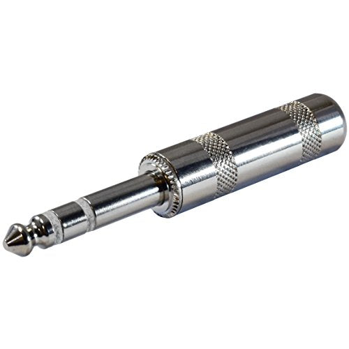 25 Ft Patch Cable Cords - XLR Male to 1/4 inch TRS Black Cables - 25' Balanced Snake Cord (Note: This is NOT A MIC Cable)