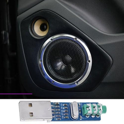 gotor PCM2704 Sound Card 5V DAC Decoder Board PCM2704 Mini USB Sound Card for PC Computer USB Powered