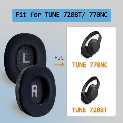 Cooling-Gel Ear Pads Compatible with JBL Tune 770NC Headsets | Cooling-Gel,Ear Cushions Compatible with JBL TUNE 720BT Headphones