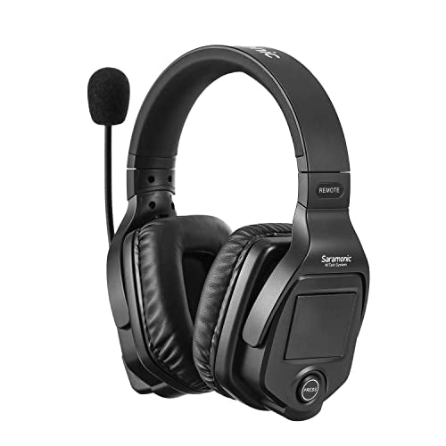 Saramonic WiTalk-WT6D | 6-Person Full-Duplex 1.9GHz Wireless Dual-Ear Headset Intercom System with Hub & Custom Hard Case - size: 6-Person Dual-Ear System
