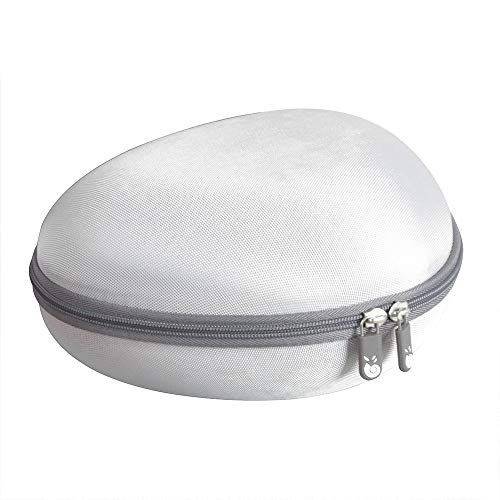 Hermitshell Hard Travel Case for BERIBES/TOZO HT3 / TOZO HT2 Hybrid Active Noise Cancelling Headphones (Silver) - color: silver