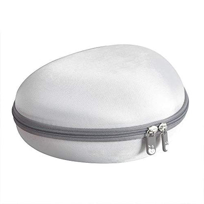 Hermitshell Hard Travel Case for BERIBES/TOZO HT3 / TOZO HT2 Hybrid Active Noise Cancelling Headphones (Silver) - color: silver