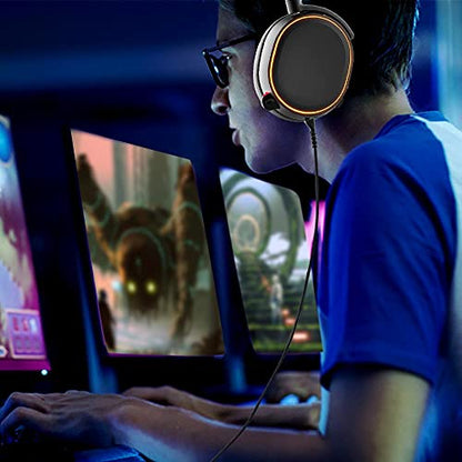 QJYTH Audio Cable Compatible with Arctis3, Arctis 5/Pro Headset (1.5 m) | gold-plated corrosion resistance connectors,compatible with SteelSeries Arctis 3/5/7/Pro Gaming Headset - style: 3.5mm to min usb
