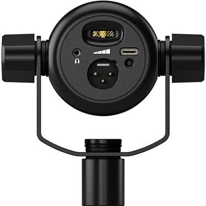 Rode PodMic USB Dynamic Broadcast Microphone Bundle with WS14 White External Pop Filter — XLR and USB-C, 24-Bit, Aphex DSP, Cardioid Studio Mic for Podcasting, Streaming, Voice Over, Broadcasting