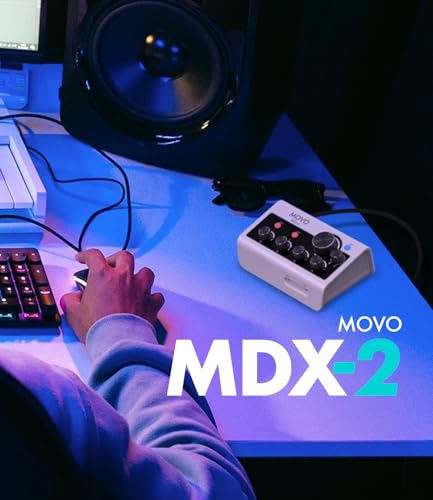Movo Pro Portable Podcast Equipment Bundle for iPhone/Android Phones- Podcast Kit with Audio Interface, 2 UM6 Dynamic Mics, 2 Headphones, 2 Boom Arms - for Smartphones, Computers, PC, Mac - style: with Boom Arms and Headphones