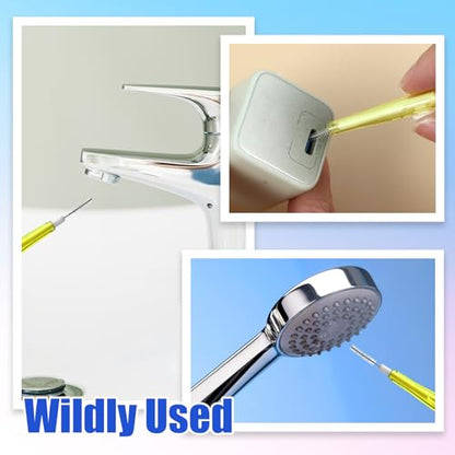 10 Pcs Phone Charge Port Cleaning Tool Kit Anti-Clogging Mini Brushes Cleaner Charging Port Cleaner Dual Side Multifunction Tools for Phone Camera Lens Speaker and Receiver - color: Yellow