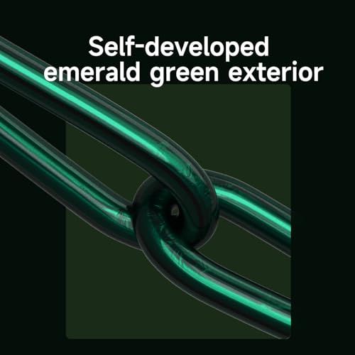 XLR Microphone Cable, Pro-Grade Balanced Audio Cord with 21AWG Silver-Plated Copper, Shielding 95% tinned Copper，Male to Female for Studio, Mixer, Mic, 9.8 Feet, Green - size: 9.8FT/3M
