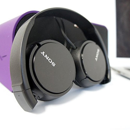 Sony ZX110 Over-Ear Dynamic Stereo Headphones (Black) - color: Black, size: Over-ear, style: Over Ear