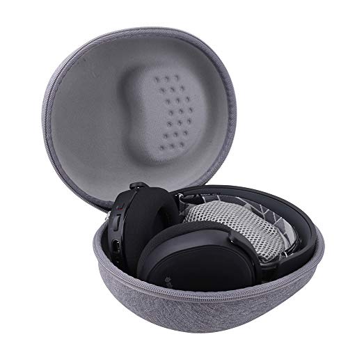 Aenllosi Hard Storage Case for SteelSeries Arctis 1 3 5 7 7X 7+ 7P+ 9 9X PRO PRO+ Prime/Arctis Nova PRO 1 1P 1X 3 7 7X 7P Gaming Headset(Grey) - color: Grey