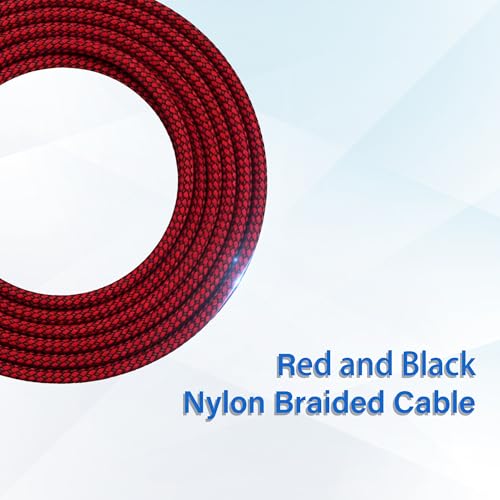 10Ft XLR to USB Microphone Cable 3-Pin XLR Female to USB A Braided Audio Cable for Mic, Recording Devic Connection(3M)