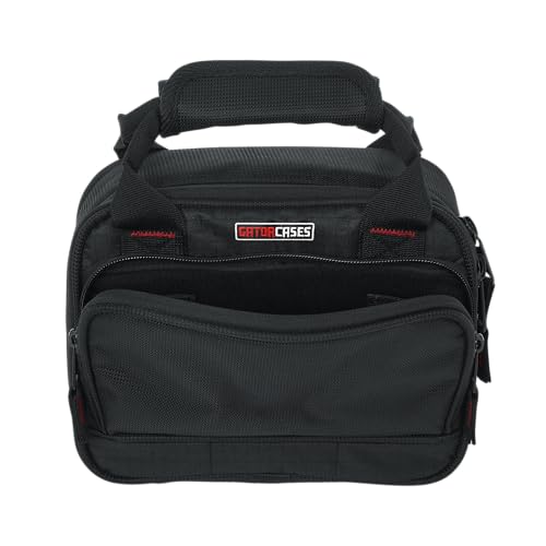 Gator Cases Padded Nylon Mixer/Gear Carry Bag, 8.25" x 6.25" x 2.75" (G-MIXERBAG-0608) - size: 8.25"x 6.25"x 2.75", style: Small Format