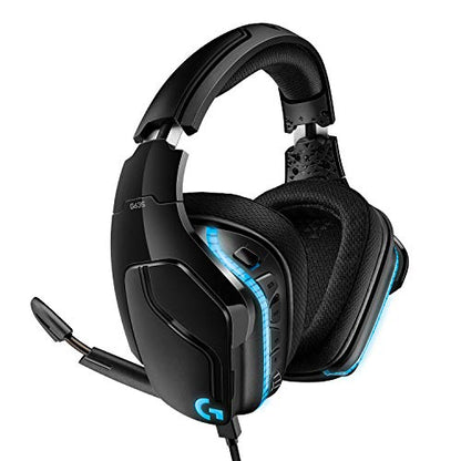 Logitech G635 DTS, X 7.1 Surround Sound LIGHTSYNC RGB PC Gaming Headset - style: Wired