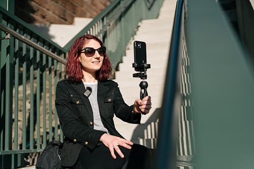 Sennheiser Pro Audio Profile Wireless 1-Channel All-in-One 2.4 GHz Clip-On & Handheld Microphone System | Includes Receiver, Clip-On Microphone Transmitter, Mounting Accessories, and Carrying Pouch - size: 1-Channel