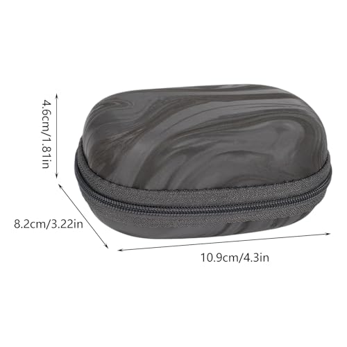 EVA Hard Shell Headphone Storage Case Bag for Dedicated Model Over Ear Headphone Travel Essential - color: Gray