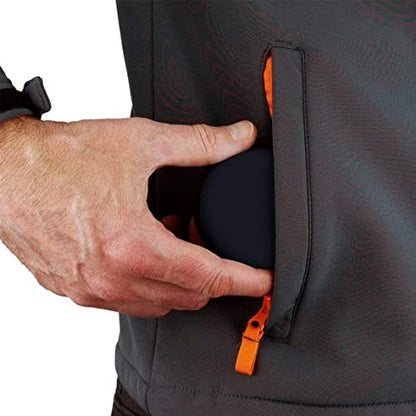Earphone Case MAS CARNEY Headphone Earbud Hard Protective Carrying Case Bag - color: Blue, style: Round