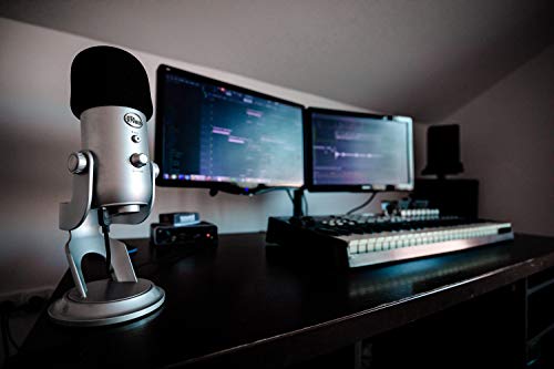 Foam Cover Windscreen for Blue Yeti Microphones | Ideal for Podcasting & Professional Recordings