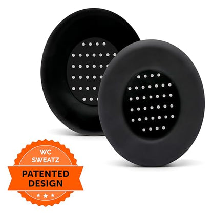 WC SweatZ Studio - Patented Covers for Beats Studio 3 (A1914) & 2 (B0500) | Made by Wicked Cushions | Made with Premium Silicone | Also fits B0501 | Black - color: Black