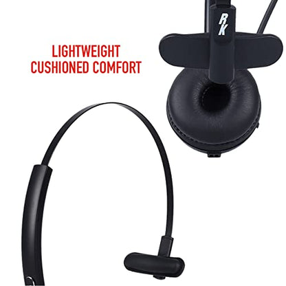 RoadKing Truck Driver Headset RKING1000 Noise Cancelling Bluetooth(R) Headset Mono Wireless Headset with Advanced Noise Cancellation and Mic