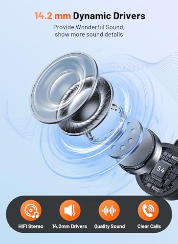 USB C Headphones for iPhone 17/16/15,Wired Earbuds USB C for Galaxy S26 25 | Wired Earbuds with Clear Mic & Remote, HiFi Stereo，Noise Isolation, Wired Headphones for iPhone 17/16/15,Galaxy - size: 1 Pack
