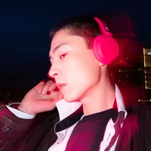 Skullcandy Icon 180 Wireless On-Ear Bluetooth Headphones - Crazy Pink | 50 Hours Battery, Lightweight and Travel Ready, Secure Fit, Sweat and Water Resistant, Microphone iPhone Android, Foldable - color: Crazy Pink
