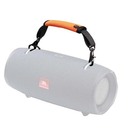 QIANHAI Speaker Handle Strap and Shoulder Belt Replacement Stronger Adjustable Compatible with JBL-Protable-Speaker - color: Orange, style: Short Handle Strap
