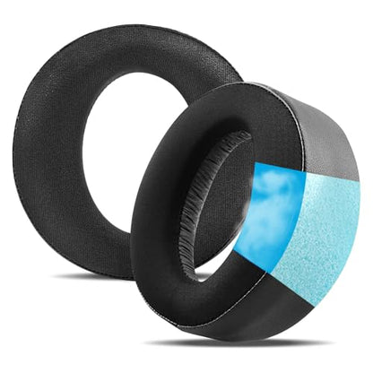 Ear Pads Replacement for Sony PlayStation 5 PS5 Pulse 3D Wireless Headset | Cooling-Gel Soft Ear Cushions With Noise Isolation Foam for Sony PS5 Wireless (Black) - color: Black