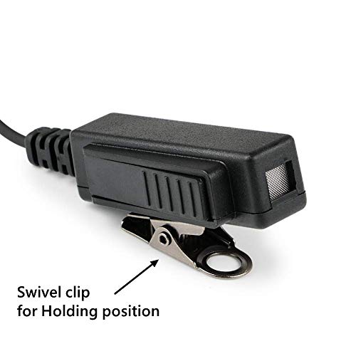Earpiece for Midland Walkie Talkies with Mic Security Headsets for GXT1000VP4 LXT500VP3 GXT1050VP4 GXT1000XB (2Packs)