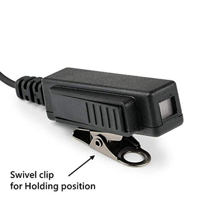Earpiece for Midland Walkie Talkies with Mic Security Headsets for GXT1000VP4 LXT500VP3 GXT1050VP4 GXT1000XB (2Packs)
