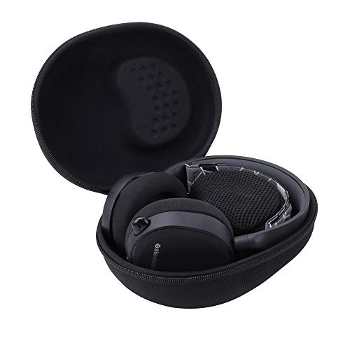 Aenllosi Hard Storage Case for SteelSeries Arctis 1 3 5 7 7X 7P+ 9 9X PRO Gaming Headset (Black) - color: Black