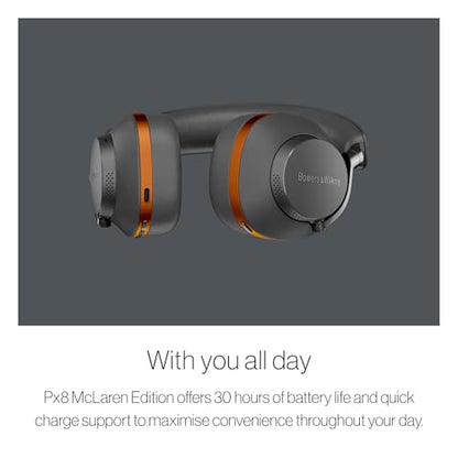 Bowers & Wilkins Px8 Over-Ear Wireless Headphones, McLaren Edition - color: McLaren Grey