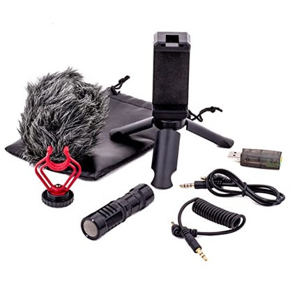 CAD Audio PM3100 PodMaster Run-n-Gun Professional Podcast/Streaming Microphone
