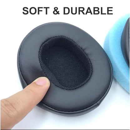 Replacement Ear Pads for Skullcandy Crusher Wireless/Evo/ANC Hesh 3/EVO/ANC, Headphones Earpad Cushions, Headset Ear Covers Also Fit Skullcandy Venue Wireless Headphones - color: black