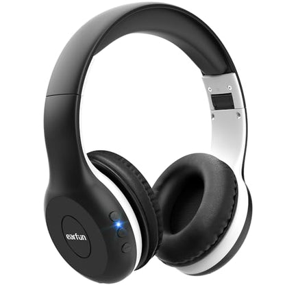 EarFun K2 Kids Bluetooth Headphones for School, Kids Headphones with Mic - color: Dark Black