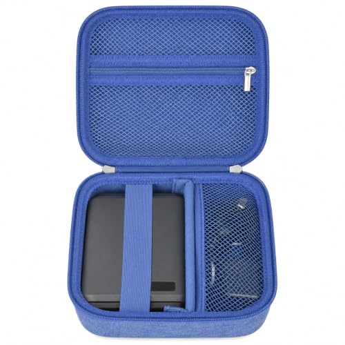 Router Case for TP-Link Wi-Fi 7/6 (BE3600/ AX1500/ AX3000), Blue | Also Fits GL-BE3600/GL-MT3600BE/GL-AXT1800; Mesh Pocket for RJ45/Adapter; Business Travelers, Digital Nomads,Box Only - color: Blue L, style: For BE3600