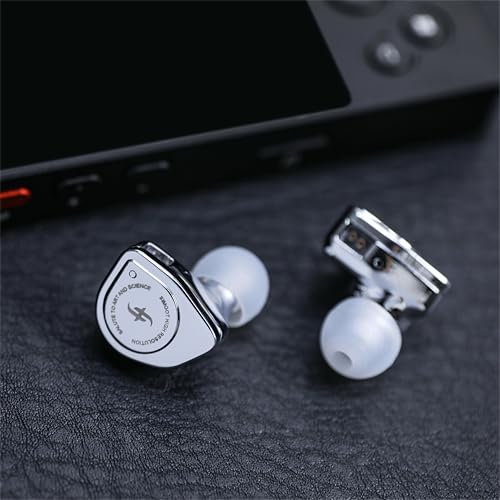 Linsoul SIMGOT EW200 10mm SCP Diaphragm Dynamic Driver IEM in-Ear Earphones | with All Metal Body, Detachable 0.78mm 2pin Silver-Plated OFC Cable for Audiophiles Musicians, Type-C DSP with Mic - style: EW200 DSP