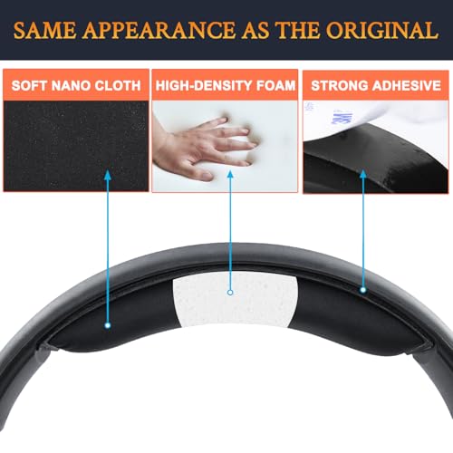 SOULWIT Headband for Sennheiser HD555/HD558/HD559/HD569 - Black
