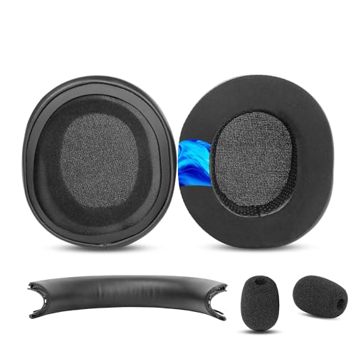 Xbox Earpads and Headband Cover Compatible with Microsoft Xbox Wireless/Xbox Stereo/Xbox 20th Anniversary Special Edition Headsets(Cooling Gel and Memory Foam Ear Cushions)
