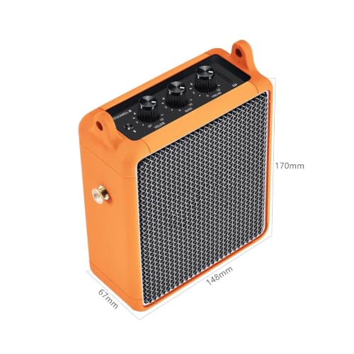 Silicone Cover Case for Marshall Stockwell II - color: Orange