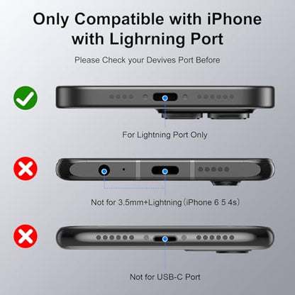 Wired Ear Buds Compatible for iPhone 14 Plus/14 Pro Max/13/12/11/XR/XS/X/8/7/Pro Max,Wired Earphone Headphones with Lightning Connector Built-in Microphone & Volume Control Headsets,Noise Isolation