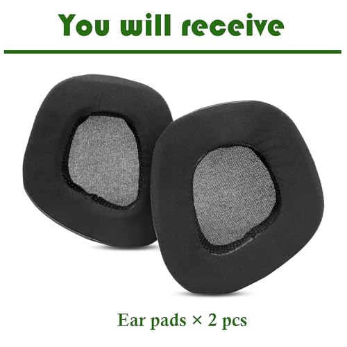 Void USB Earpads Replacement Cushion Compatible with Corsair Void/Void v2/Void Pro/Void Elite/Surround Wired & Wireless RGB USB Gaming Headsets Ear Pads with Cooling Gel