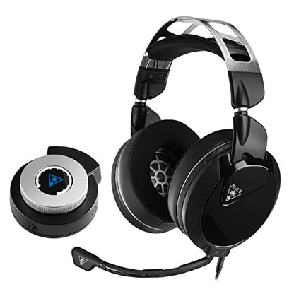 Turtle Beach Elite Pro 2 + SuperAmp Performance Gaming Headset for PS5, PS4, PlayStation, PC, & Mobile Devices with Bluetooth - Surround Sound, 50mm Speakers, Memory Foam Cushions - Black - color: Black, style: Elite Pro 2 + SuperAmp