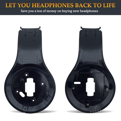 Studio 3 Inside Panel Studio3 Replacement Parts Inner Earphone Shell Accessories Compatible with Beats by Dr. Dre Studio3/A1914 Studio 2 Wireless/B0501 Headphones (Matte Black) - color: Matte Black