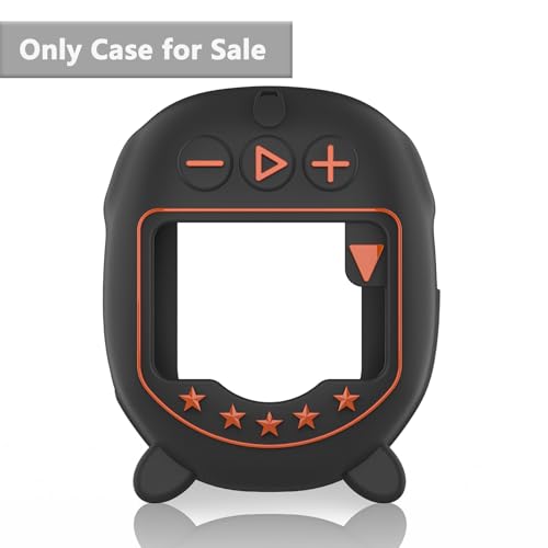 JCHPINE Silicone Cover Case for JBL Clip 5 Portable Bluetooth Speaker - color: Black